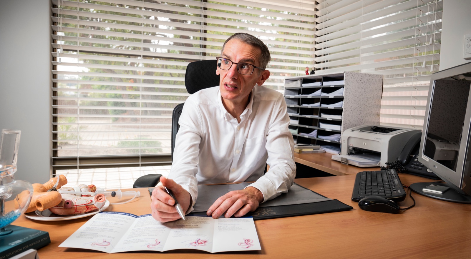 Dr Kevin Dolan in consultation